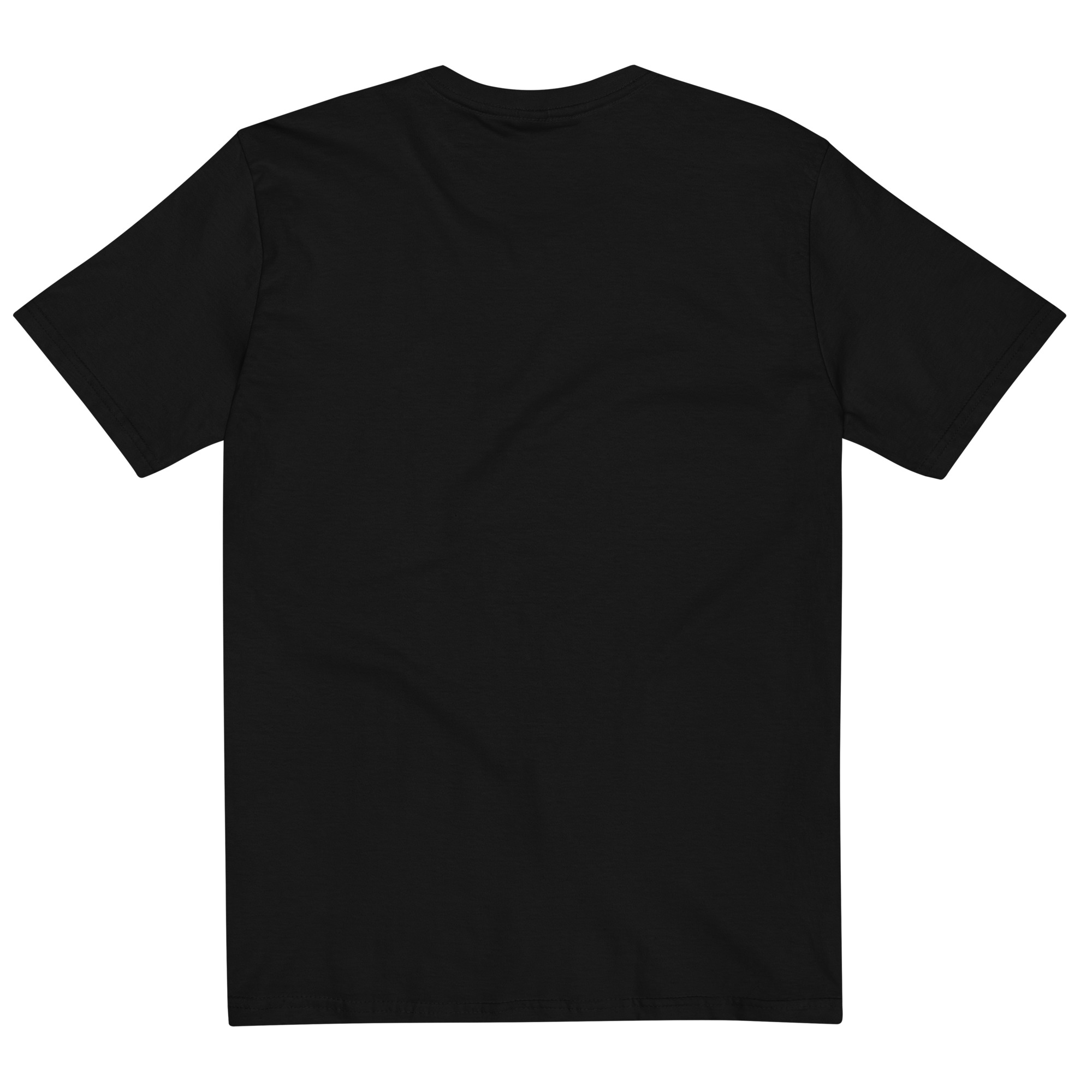 Camiseta justa com modelagem reta masculina - Imagem 3